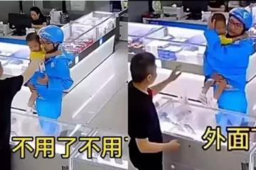 外賣小哥遲到一個小時，客戶剛要發火「一抬頭氣全消」下秒俯身從櫃子取出兩瓶奶「給孩子喝」獲網贊：世界需要理解