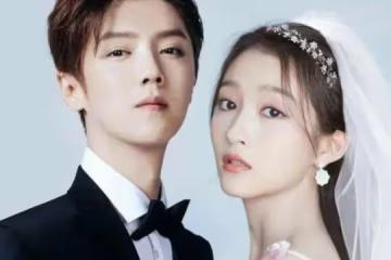 鹿晗與關曉彤官宣結婚，新娘不是迪麗熱巴。網友們紛紛表示很難接受