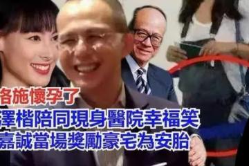 復合了?梁洛施與李澤楷疑似低調重聚,有網友說女方懷了第4胎