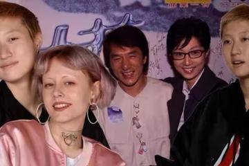 小龍女吳卓林在國外引發熱議，成龍的慈父形象遭到輿論壓力