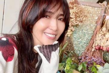 51歲工藤靜香凹陷臉頰變飽滿，有肉感甜美升級，毛衣圖案引爭議