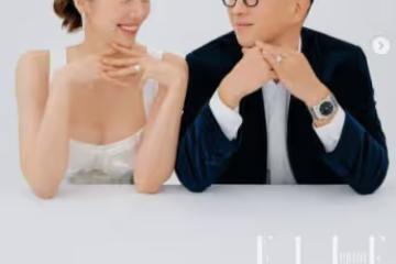 韓星孫淡妃婚紗照曝光！連換7套禮服「看著他就笑」甜蜜望未婚夫