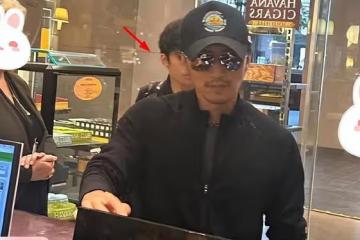 謝霆鋒和大兒子正面照公開:和父親一樣高,Lucas卷髮很帥氣