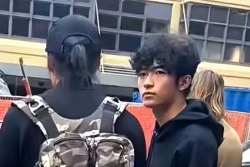 謝霆鋒罕見帶長子出遊!Lucas多張正面照曝光,父子倆如複製粘貼