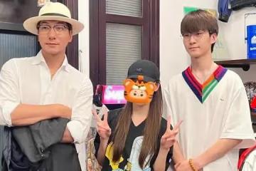 林瑞陽13歲女兒現身法國！打扮成熟露小蠻腰，張庭近照變胖引眾議