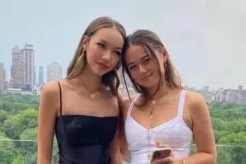 鄧文迪倆女兒絕了!靠媽媽贏得290億,一個甜美可愛一個顏值高級
