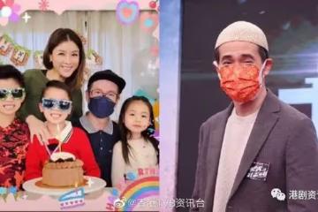 陳茵媺幫二仔舉辦生日會！陳豪為保護家人大合照都戴口罩