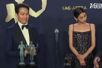 封視帝後遇外媒無禮的問題，李政宰尷尬鄭好娟打臉