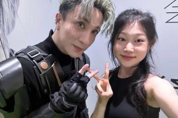 小瀋陽曬薛之謙與女兒合照,16歲沈佳潤妝發精緻氣質佳,越來越美