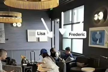 Lisa和LV三公子機場同框被偶遇，雙方家人開始互關，戀情已坐實？