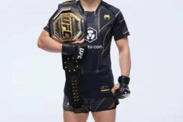 眾星祝賀張偉麗奪冠，她創造了新的UFC女子歷史記錄