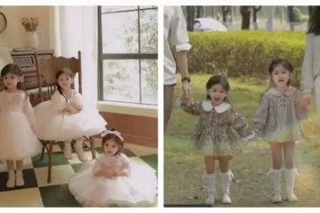 神仙家庭!年輕媽4年生3女「女兒各個可愛又優雅」 爸媽同框現身「神級顏質超迷人」網讚嘆:基因太強大