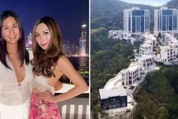 賭王外孫女秀山頂豪宅，遊艇風景盡收眼底，何超瓊曾居住豪宅之中