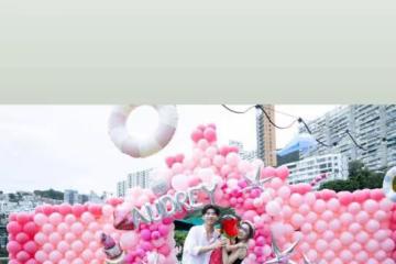 何超盈為4歲女兒慶生!芭比派對奢華隆重,小8歲學霸老公成熟穩重