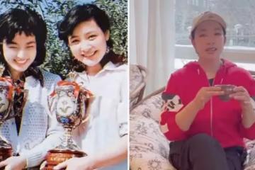 劉曉慶曬獲獎舊照，顏值青澀比小9歲陳沖還嫩，現兩人變化差距大