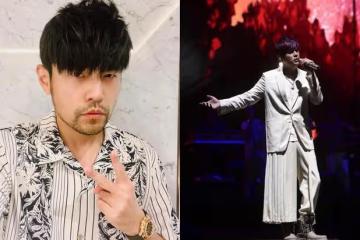 周杰倫演唱會受傷現場：鐵球離地面有8米高，他蹲在地上表情難受