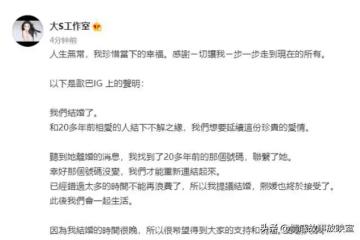 大S又閃婚了？電視劇都不敢這麼演