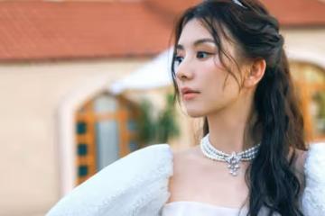 方媛和郭富城疑似補拍婚紗照：方媛頭戴鑽石皇冠穿白裙像公主
