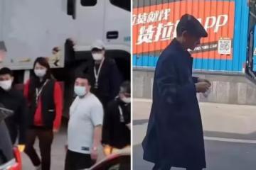 60歲劉德華街頭被圍觀!鼻樑高挺身形清瘦,引一旁路人激動尖叫