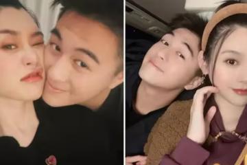 33歲奚夢瑤低調慶生，撇嘴與何猷君貼臉秀恩愛，二胎後豐腴似少女