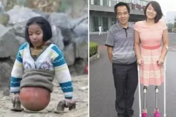 23年前一張照片感動無數人，如今主人公已長大，近況曝光！網友：逆襲