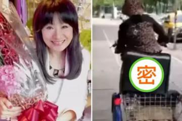 70歲比莉真接地氣!騎三輪車送外賣,眼角眉梢透露好心情,艱難心酸的日子總會過去:要微笑面對生活!