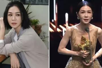 金馬影后無預警宣布:「這個獎我不會帶回家」後台道歉「臉上完全沒笑容」嚴肅喊:請原諒我