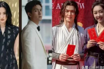10對新定角的劇CP！李現搭劉亦菲，陳曉搭李沁，熱巴新劇演檢察官