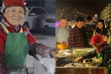 96歲阿嬤深夜「擺攤30年」!凌晨兩點33萬人圍觀直播 她的「金句」更是爆紅網路:通透又瀟灑