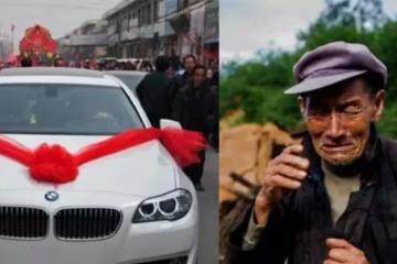 兒子在外工作十年沒回家，這次他開豪車回家，父親反而說他太窮了