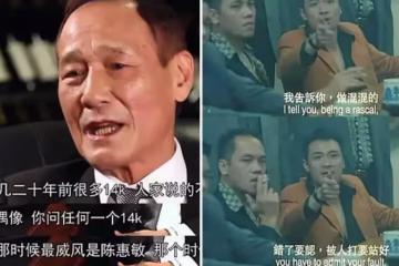 14K大佬陳慧敏談香港黑社會：等級森嚴，紅花雙棍不是最大的