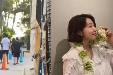 朴信惠夫婦夏威夷度蜜月,都暻秀竟然同行?