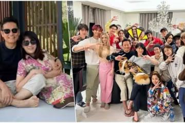 豪宅內裝曝光!徐乃麟招待兒好友「家中庭園吃Buffet」美翻 大合照「30年愛妻甜依偎」網狂讚:太凍齡❤
