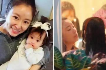 霍建華大手筆為女慶生,林心如打扮太隆重,5歲小海豚近照曝光,網:氣質太像媽