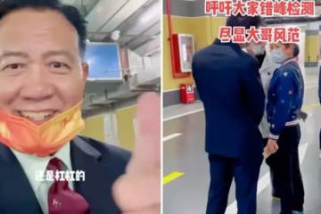 萬梓良做核酸發生衝突!遭倆路人怒視斥駡,本人嬉皮笑臉不當回事