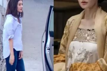 嫁富豪11年引退!「李嘉欣頂貴妃妝復出」49歲依舊美艷動人「罕見現身片場」網友:保養太好了