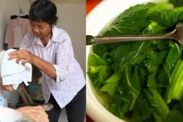 兒子離開後！兒媳照顧婆婆「10年天天喝青菜湯」被讚孝順， 臨走前卻說：媽，我的存款都留給你