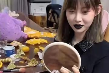 千萬網紅痞幼進娛樂圈?與寧靜拍視頻,造型浮誇引熱議