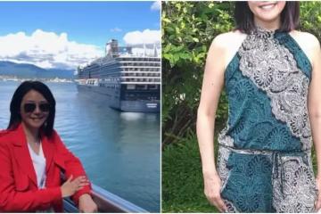 56歲女星崔麗心回娘家！攜導播夫亮相「外貌凍齡氣質依舊」旅居溫哥華「定期返台陪父母」享受退休生活