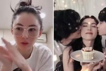 張柏芝近期生活很悠閒,素顏美膚照變化大,感覺又變漂亮了