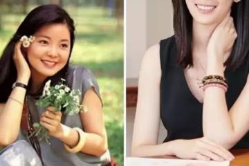 鄧麗君姪女曝光，笑憶【小時候不知她多紅】過年才見得到，穿姑姑舊衣現身，網讚：是一家人准沒錯！