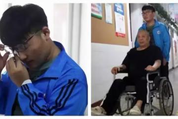 母走父臥床!18歲學生「獨自扛家計」從不喊苦 6年如一日「帶著爸爸一起上學」:爸爸在哪就是家
