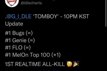 (G)I-DLE完成音源ALL KILL,登頂韓流五大音源榜,宋雨琦相當出彩