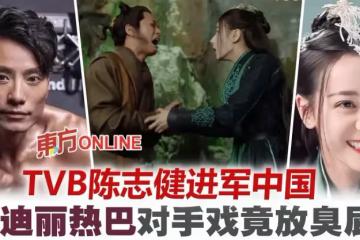 TVB「大隻老」陳志健對戲迪麗熱巴 40秒戲份成全集笑點