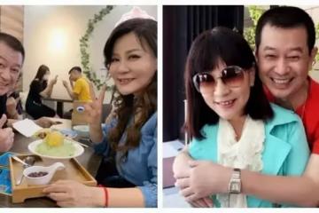 出道30年曝驚喜,蔡小虎和龍千玉摟腰牽手甜蜜吃冰,他鬆口認已有秘密約定,粉絲嗨喊:在一起