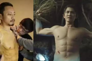 假肌肉衣穿脫都十分辛苦，高偉光甄子丹都穿，任嘉倫委屈被罵