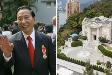 李兆基大宅蟬聯香港最貴豪宅,每月租值986萬,落成兩年仍未入住