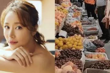 還珠女神人氣高!林心如街頭買水果,打扮樸素接地氣,「撒嬌砍價」遭眾人圍觀