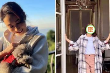 黎姿「頂級豪宅」曝光!超大落地窗,身後就是維港,風景很美 網贊:像皇宮一樣大