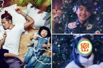 曹格一雙兒女大變樣！Joe帥氣迷人似換臉，當年的「包子臉醜萌姐姐」如今美到不敢認